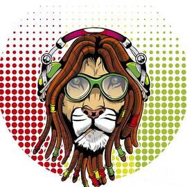 Rastafari Lion by Mister Tee