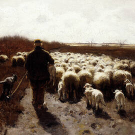 Return Of The Flock by Anton Mauve