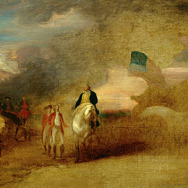 Surrender of Cornwallis at Yorktown by John Trumbull