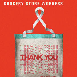 Thank You Face Mask by CSA Images