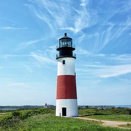 The Sankaty Head Light on Nantucket Island by Brendan Reals