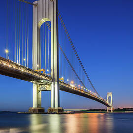 Verrazano Bridge, Brooklyn Nyc by Antonino Bartuccio