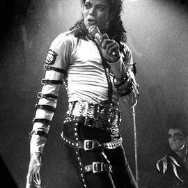Views Of Michael Jackson Concert During by New York Daily News Archive