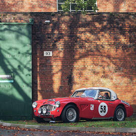 Austin Healey at Bicester Heritage by Tim Gainey