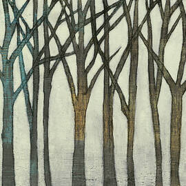 Birch Line Ii by Jennifer Goldberger