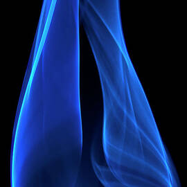 Blue, Creative Abstract Vitality Impact by Tttuna