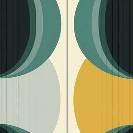 Geometric Shapes With Bold Colors by Abstract Labs