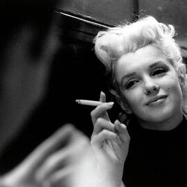Marilyn Candid Moment by Michael Ochs Archives