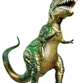 T-Rex Dinosaur by CSA Images
