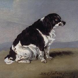 The Duchess Of Yorks Spaniel by Henry Bernard Chalon