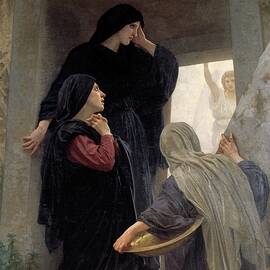 The Three Marys At The Tomb by William-adolphe Bouguereau