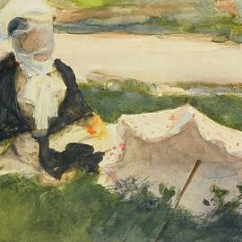 Woman With Parasol by John Singer Sargent