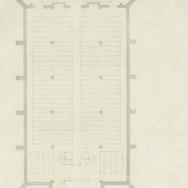 Burton-upon-trent - Holy Trinity Church, Drawing, ?1820s Drawing by English School