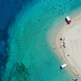 Aerial Drone View Of Iconic Small by Daniel Chetroni
