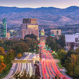 Boise, Idaho, Usa Downtown Cityscape by Sean Pavone
