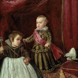 Don Baltasar Carlos with a Dwarf by Diego Velazquez