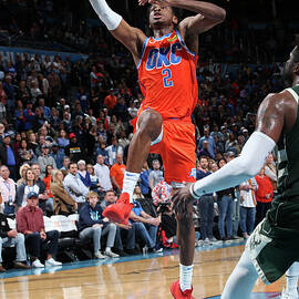 Milwaukee Bucks V Oklahoma City Thunder by Zach Beeker