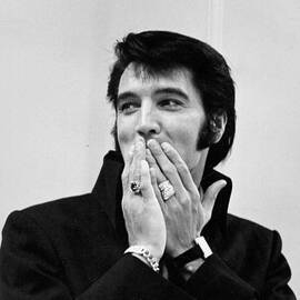 Rock And Roll Musician Elvis Presley by Michael Ochs Archives