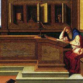 Saint Jerome In His Study