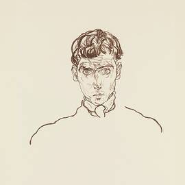 Portrait Of Paris Von Gutersloh by Egon Schiele