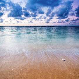 Evening Light Over The Pacific by Russ Bishop