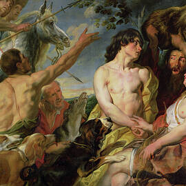 Meleager And Atalanta by Jacob Jordaens