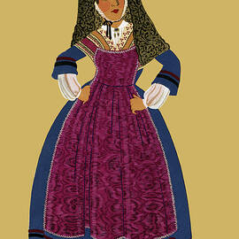 A Burgundian Woman