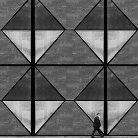 A Man In A Pattern by Hamid Mohammad Hossein Zadeh Hashemi