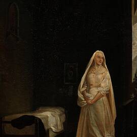 A Nun In Her Cell