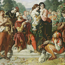 A Scene From 'as You Like It', 1854 by Daniel Maclise