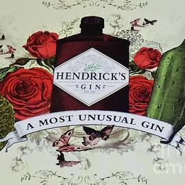 A Sign Advertising Hendrick's Gin by Poet's Eye