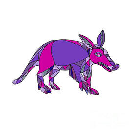 Aardvark Mosaic by Aloysius Patrimonio