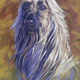 Afghan Hound by Ivonne Galanes Svard