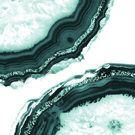 Agate Glitter Glam #9 #gem #decor #art by Anitas and Bellas Art