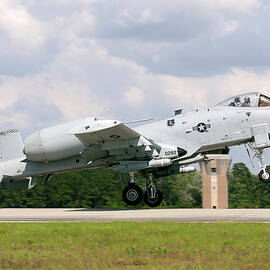 An A-10c Warthog Taking Off From Moody by Erik Roelofs