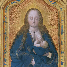 Anonymous Netherlandish Artist active in Antwerp -Active in Antwerp ca. 1525-. The Virgin lactans... by Anonymous Netherlandish Artist active in Antwerp -fl c 1525-