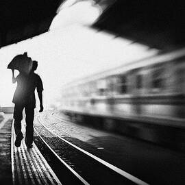 At The Station Series: 4/5. Trader & Train by Sebastian Kisworo