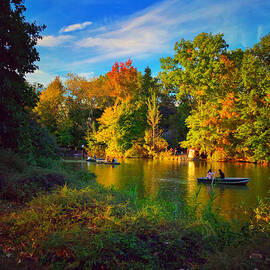 Autumn on the Lake by Miriam Danar