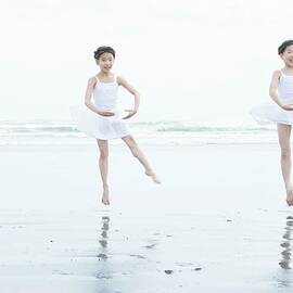 Ballerinas By The Sea by Image Source