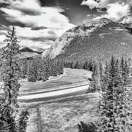 Banff Springs 15th - BW by Scott Pellegrin