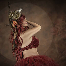 Beauty With Fish by Carola Kayen-mouthaan