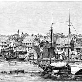 Belize, View Taken From The Harbour by Print Collector