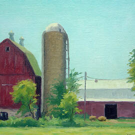 Big Red Barn by Rick Hansen