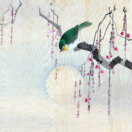 Bird and Moon by Hotei