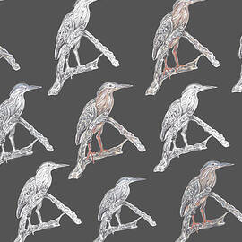 Bird Pattern by Marshal James