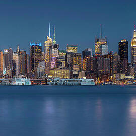 Blue Hour In Manhattan by Gemma
