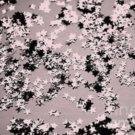Blush Glitter Stars #1 #shiny #decor #art  by Anitas and Bellas Art