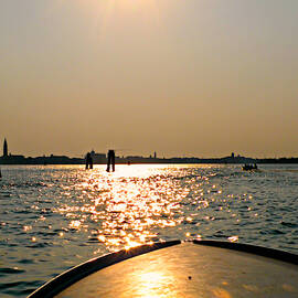 Boat Ride to Venice by Micki Findlay