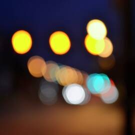 Bokeh Abstract Iii by Sharon Chandler