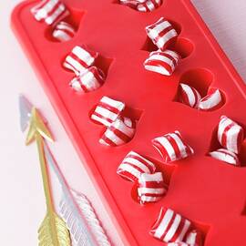 Bonbons In An Ice Cube Container by Taube, Franziska
